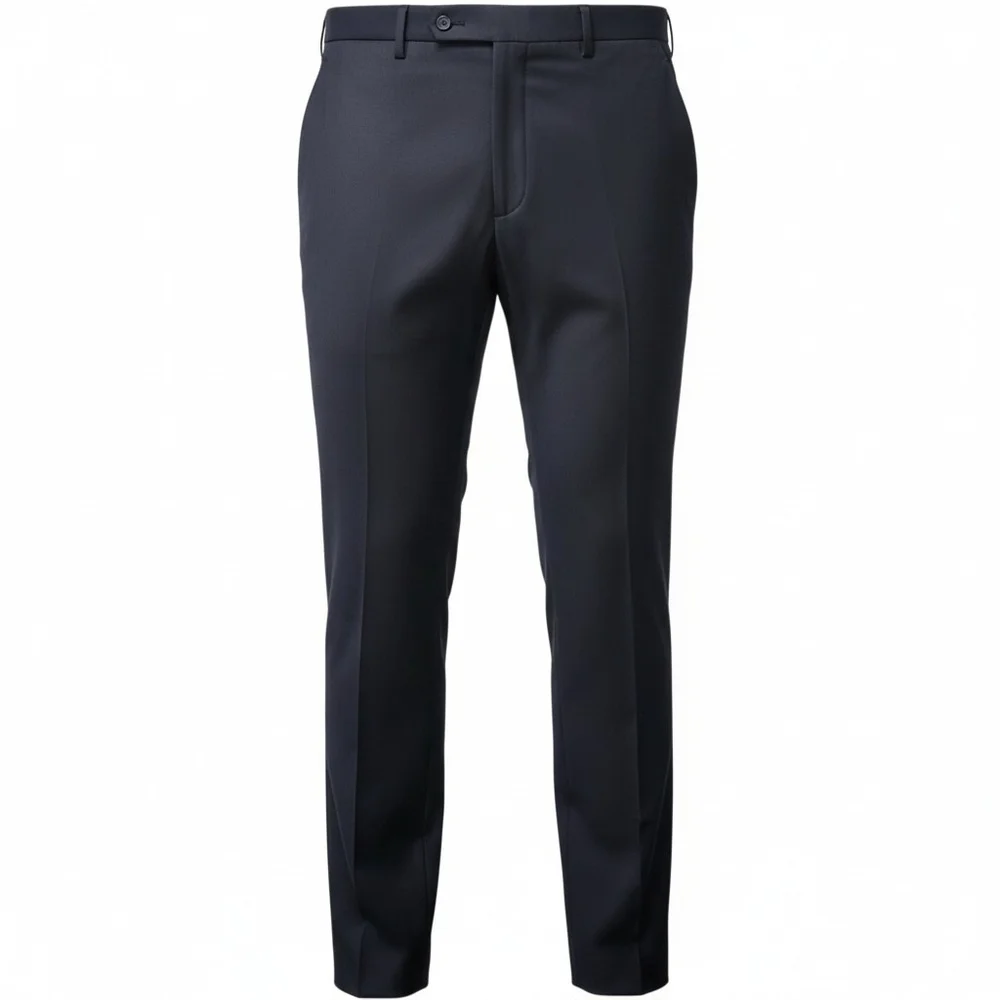 Calvin Klein Men's Slim-Fit Black Flat Front Dress Pants Size 34/32 Excellent...